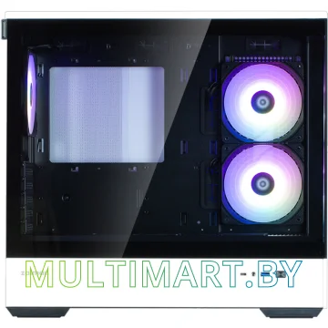 Корпус Zalman P30 (черный/белый) картинка 4